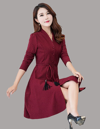 2018春秋款女装中长款秋装a型秋天长袖冬季连衣裙冬天秋冬款jq 黑色 m