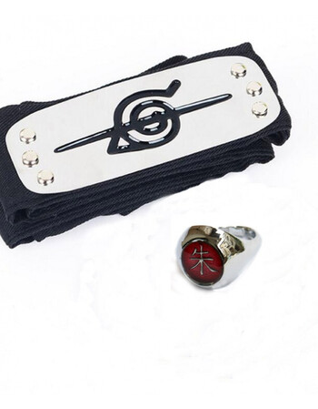 阿坡饵火影忍者头带漩涡鸣人木叶护额动漫周边晓组织鼬cos头带加长 鼬