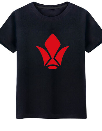 高达 铁血的奥尔芬斯 铁华团标志 短袖t恤男女纯棉衣服 1 xl