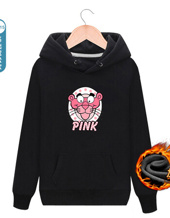 加绒 15黑色圆粉红豹 xl