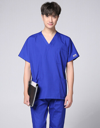 洗手衣短袖手术服分体服套装隔离衣刷手服男女手术衣修身医生服夏 男