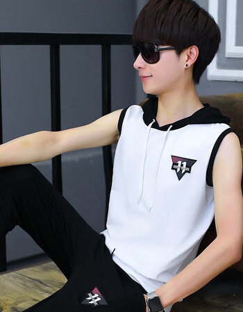 夏季青少年男孩背心13小学生14初中生15大童1617岁男无袖上衣v6 213