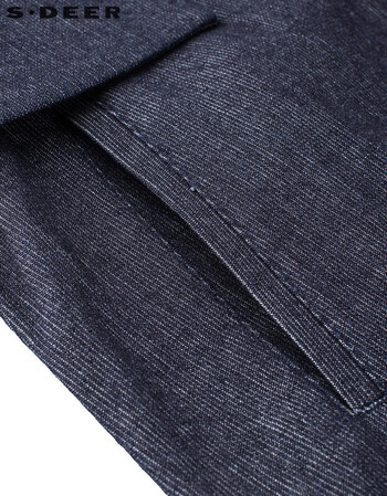 【新品】sdeer圣迪奥2018新款女装夏装圆领短袖拼接长