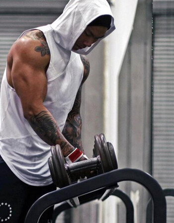 2018新品夏季纯色微弹薄款吸汗背心男肌肉健身兄弟运动背心男士夏季