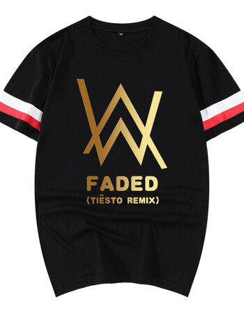 faded同款短袖t恤反夜光alan walker艾兰沃克艾伦沃克