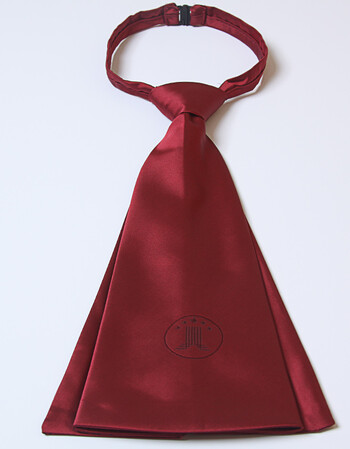 男女律协标准法官制服职业装套装领带徽章工作服 律师领带(酒红色) s