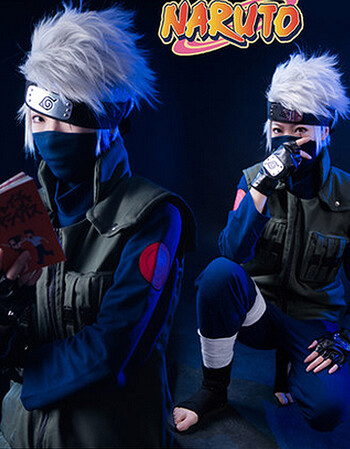 火影忍者cosplay旗木卡卡西上忍服套装cos卡卡西cos动漫服装博人传木叶上忍套装 马甲 戎装 护额xl 图片价格 火影忍者cosplay旗木卡卡西上忍服套装cos卡卡西cos动漫服装博人传木叶上忍套装 马甲 戎装 护额xl 图片价格
