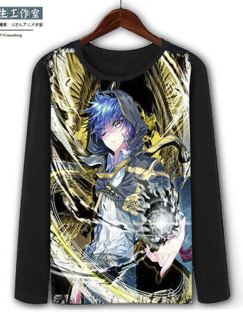 LVAIREN斗罗大陆T恤长袖动漫戴沐白唐三小舞