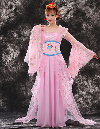 女装 旗袍/唐装 英皇娱乐 古装女 仙女 侠女古装女仙女演出服飘逸服装