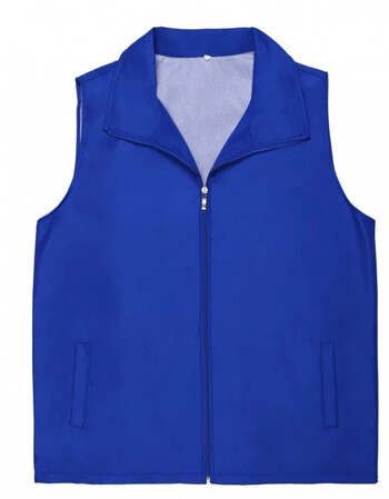 【新品促销】志愿者马甲义工公益团队工服定做 宝蓝色 l