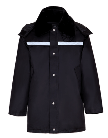 交警大衣协警衣服羊绒保安大衣多功能防寒棉服冬季加厚冬装军大衣棉