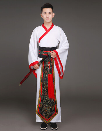 古装汉服男重回侠客书生演出服毕业拍照班服古代汉唐装舞台影视剧服装