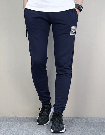 京东优选 男裤2018秋冬季新款运动裤休闲裤收口小脚裤卫裤长裤裤子