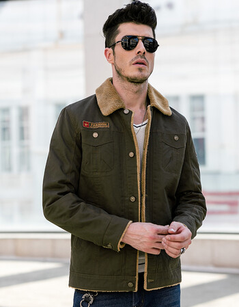 空军飞行夹克】2018秋季新款夹克男男士休闲大码立领军装夹克纯棉外套