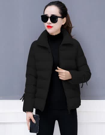 棉衣女短款2018新款冬季外套韩版潮流时尚百搭显瘦羽绒棉服小棉袄