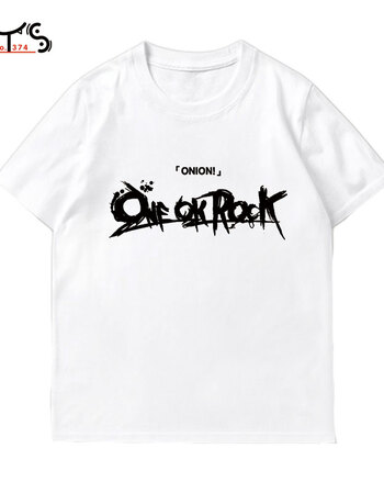 374路夏全棉短袖t恤日本摇滚乐队one Ok Rock应援服宽松上衣男女同款白色170m 图片价格品牌报价 京东