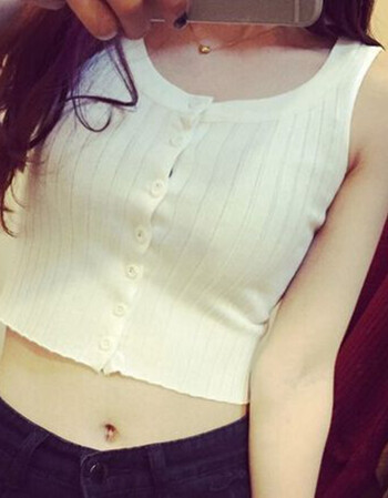 【京选好物】 yy网络直播主播夜店上镜头女生 低胸露肚脐衣服装饰性感