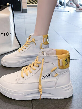 双星shuangxing韩版小白鞋女款春季高帮运动板鞋潮网红学生休闲鞋混批