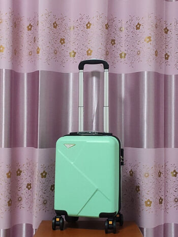 14英寸春秋航空专用登机箱拉杆箱16英寸迷你旅行密码行李箱 浅绿色