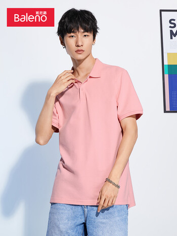 班尼路baleno2022春夏休闲纯色抗菌polo衫男青年简约日系短袖上衣30r