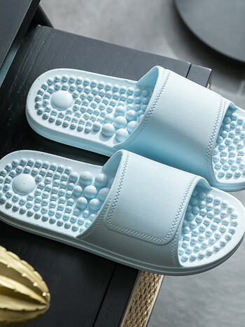 娂奾足底按摩拖鞋男穴位足疗鞋脚底夏季居家情侣室内家用浴室洗澡耐滑