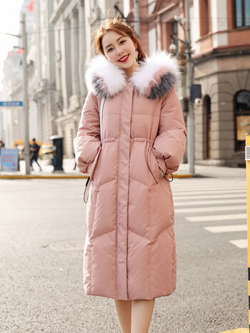 大码羽绒服女200斤显瘦肥胖女装加大码特加肥加大码服女200斤外套超长