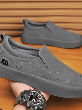 季回力休一脚蹬男鞋秋季防滑黑色老北京布鞋男轻便舒适休闲运动工作