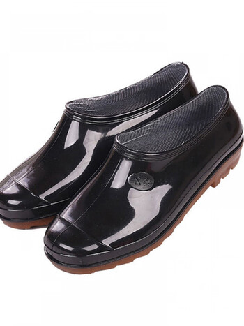 季回力休低帮雨鞋防水鞋雨靴男士劳保胶鞋厨师厨房鞋钓鱼工作套鞋春季