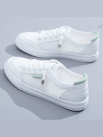 回力2023春秋新款超轻薄网鞋小白鞋女透气网面夏天女鞋透气小白鞋薄款