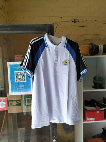 妙优可山东滨州第六中学北中初二2021级夏款薄款校服体恤白色160