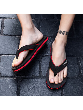 人字拖鞋男士夏季潮流个性室外穿时尚百搭居家用防滑沙滩休闲凉拖