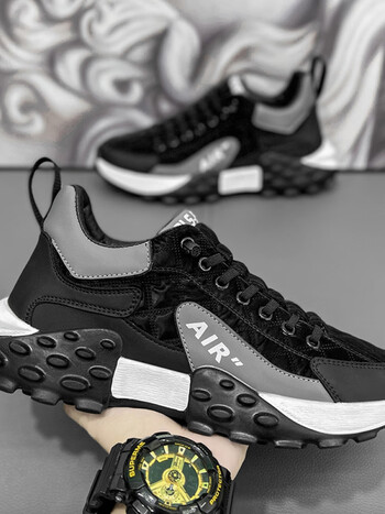 kledboy锦壹壹男鞋琴睿小店飞行员休闲鞋阿甘运动鞋厚底老爹潮鞋黑色