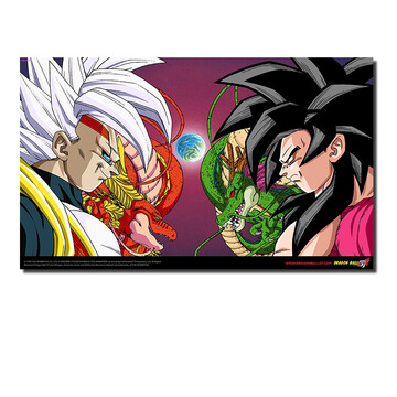 七龙珠海报龙珠Z龙珠改龙珠GT海报悟空布玛比