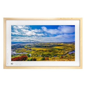 5英寸 数字艺术馆 原木色框 显示器/智能画框/数码相框