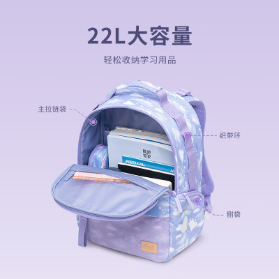 Gmt for kids 星梦独角兽 护脊书包 1-4年级好不好（护脊书包哪款好）-图片1
