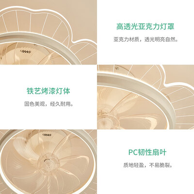 雷士风扇灯哪款好（雷士清荷42W风扇灯智控摇头吊扇灯体验效果好吗）-图片1