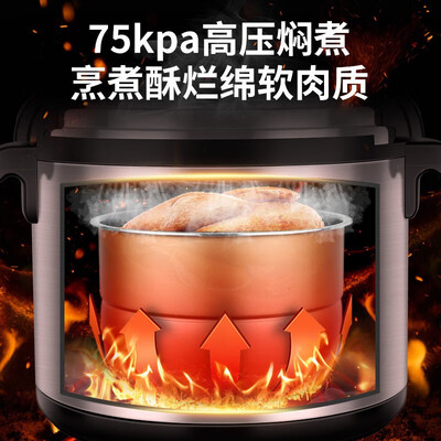 三角牌压力锅好吗(三角牌Triangle电压力锅15L商用大容量饭锅商用电压力锅体验效果好吗)-图片1