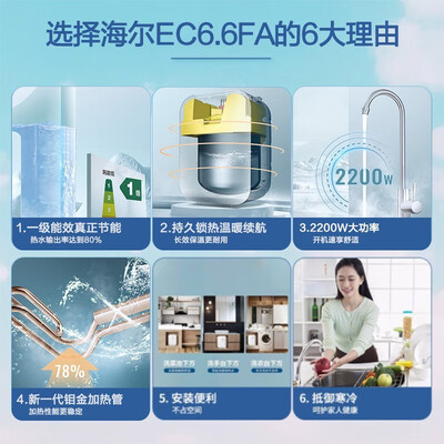 海尔小厨宝 FA 6.6升电热水器好不好（海尔小厨宝哪个型号好用）