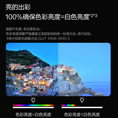 爱普生CH-A100高亮家庭影院智能投影仪（0.62”大芯片 3000流明