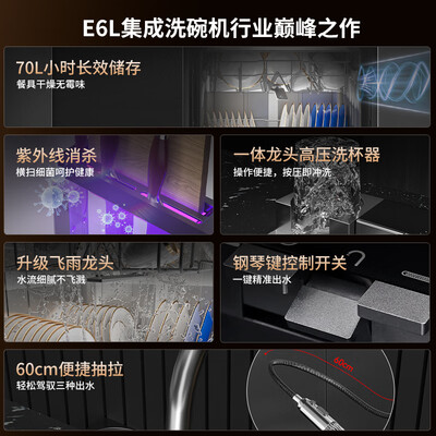 西屋水槽洗碗机怎么样和方太哪个好（西屋达XWS-71集成洗碗机家用双层嵌入式集成水槽评测说真相）-图片4