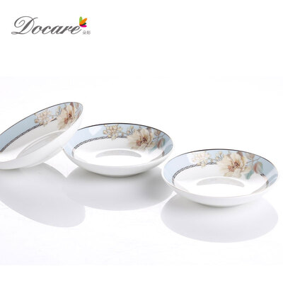朵彩 DC-5802T 满园春色58头骨质瓷餐具