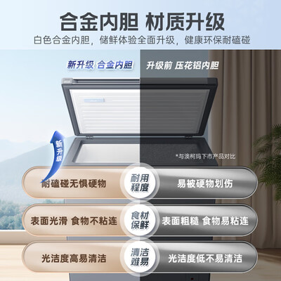 澳柯玛 AUCMA 145L卧式冰柜家用冷冻柜体验效果好吗（澳柯玛冷冻柜质量怎么样）-图片3