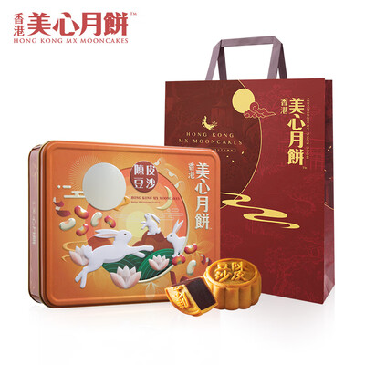 美心 陈皮豆沙月饼 420克