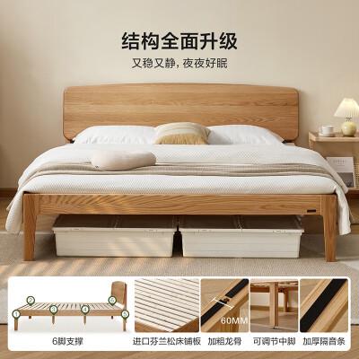 全友实木床质量怎么样（全友实木床测评看真相）-图片6