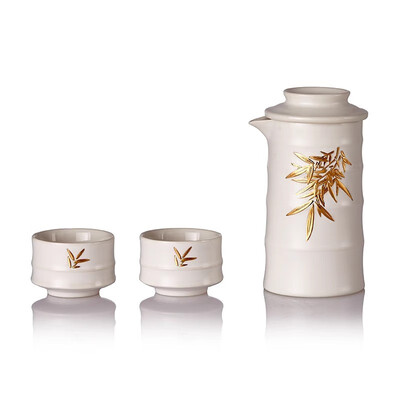 乾唐轩 竹君子泡茶器 壶 180ml (双层)  杯 55ml