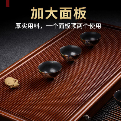 花梨木茶盘和电木哪个好（南美花梨木茶盘 55*28*4.5CM电木茶盘好不好）-图片4