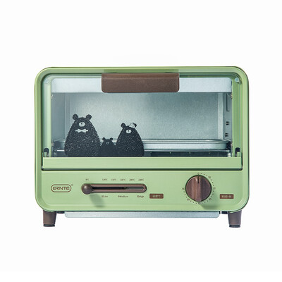 ERNTE 电烤箱 ETS-2101-OG 6L 绿色迷你电烤箱值得手入吗(迷你电烤箱哪个牌子好)