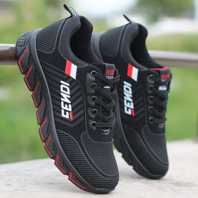 登埗鞋子怎么样（登歧工地男鞋 805黑色39体闲鞋体验效果好吗）