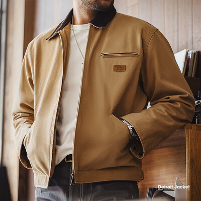 马登工装底特律猎装夹克黑色L评测说真相(马登夹克和优衣库哪个好)