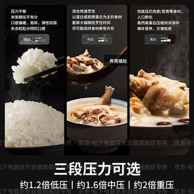 松下 Panasonic PE501 IH电饭煲 5升家用测评看真相（松下电饭煲怎么预约煮饭）